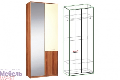 Шкаф 2-хстворчатый плательный