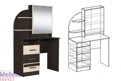 Стол  туалетный Цена : 4 640 р.