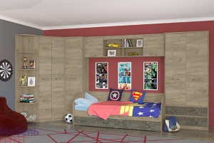 Молодежная спальня "Дакота"