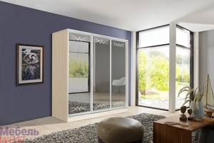 Шкафы - Купе "ОСКАР" (Дуб Молочный)