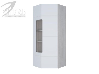 Шкаф угловой с полками 