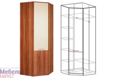 Шкаф угловой