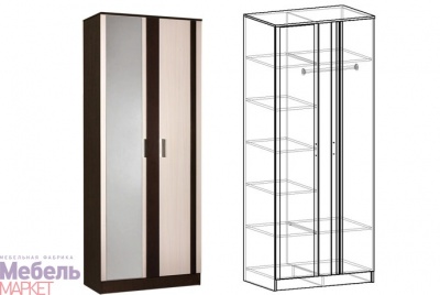 Шкаф 2-х створчатый  Цена:8 510 р.