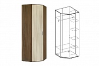 Шкаф угловой 