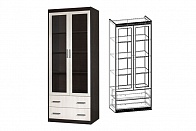 Шкаф 2-хстворчатый с ящиками 