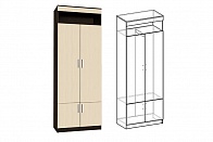 Шкаф 2-хстворчатый 