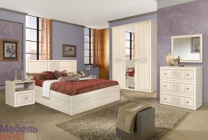 Спальня "Виктория" (Ясень Шимо)