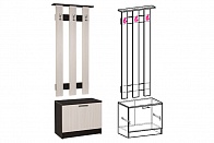 Вешалка с тумбой малая  