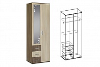 Шкаф 2-х створчатый .