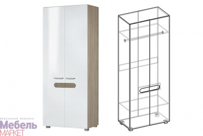 Шкаф 2-х ств. 