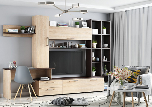 Гостиная Брайтон (Универсальная сборка)