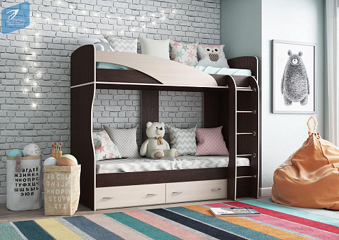 Кровать 2-х ярусная "Мийа (А)"