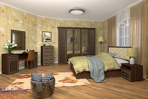 Спальня "Виктория" (Орех)