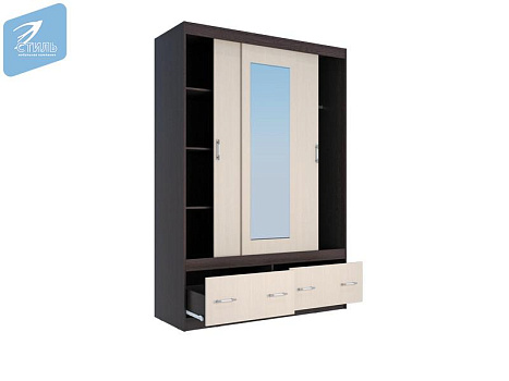 Шкаф - Купе "КОМФОРТ  - 1,5 (С)"