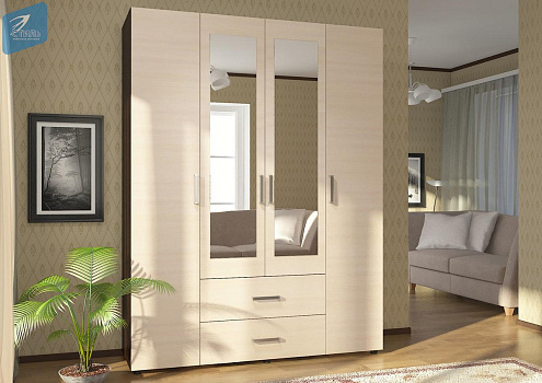 Шкаф "ЭВА 3х створчатый ШК - 020" 