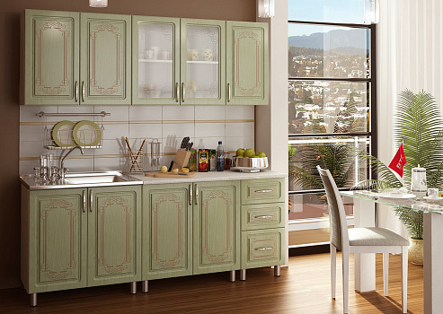 Кухонные гарнитуры  "Люкс" 2 м.