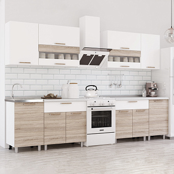 Кухонный гарнитур Айсбери 2,4 м