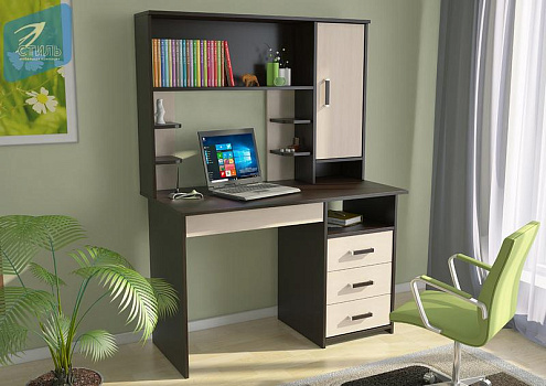 Стол компьютерный с надстройкой "ЛИК-5" (СП-3+ПСК-6_3)