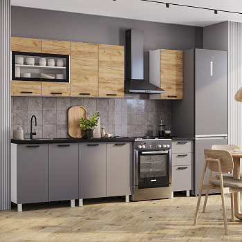 Кухонные гарнитуры  "Крафт"2м. 2 тип