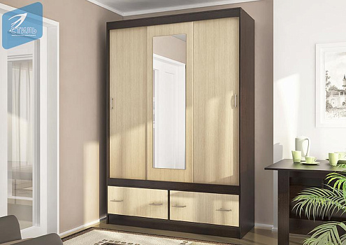 Шкаф - Купе "КОМФОРТ  - 1,5 (С)"