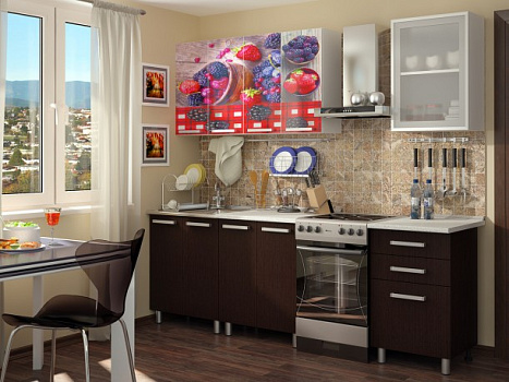 Кухонные гарнитуры фасад-  ЛДСП  1,8 м. 