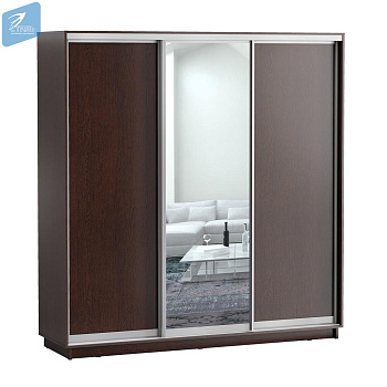 ЛЕО Шкаф Зеркало+Мирт 2100