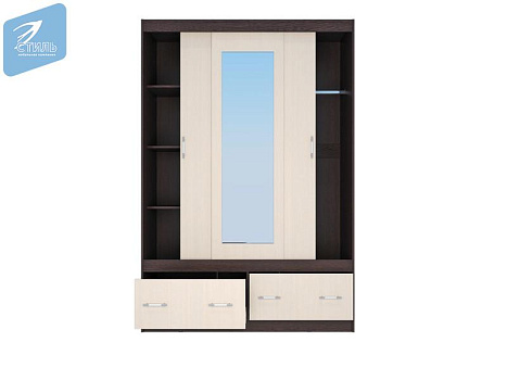 Шкаф - Купе "КОМФОРТ  - 1,5 (С)"