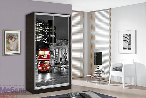 Шкафы - Купе "ОСКАР" (Венге)