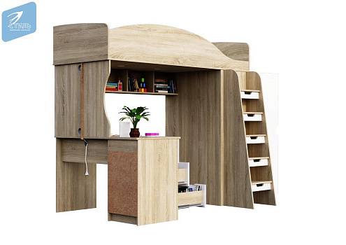 ДЕТСКАЯ КРОВАТЬ-ЧЕРДАК СЭНДИ